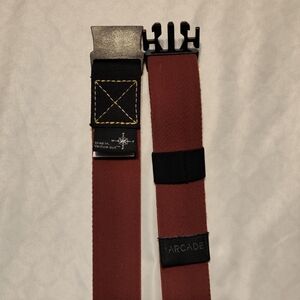 Arcade Ridge Slim Belt - VERMILION